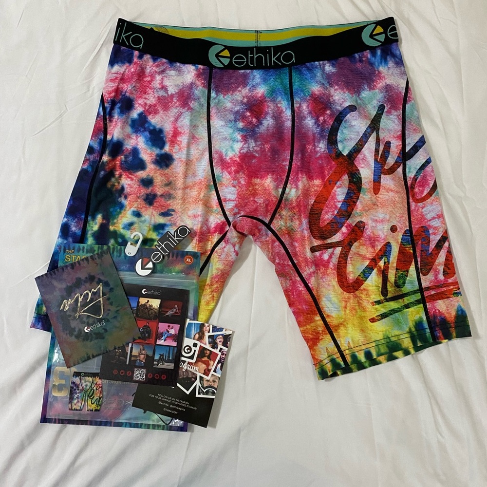 Ethika Men's Multicolor Graphic Boxer Briefs